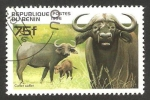 Stamps Benin -  fauna caffer caffer