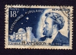 Stamps France -  CAMILLE FLAMMARION 1842-1925