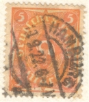 Stamps : Europe : Germany :  Marf 1921