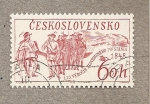 Stamps : Europe : Czechoslovakia :  120 AnivTropas de montaña