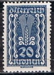 Stamps Austria -  Scott  260  Simbolo d´agricultura (6)