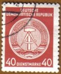Stamps Europe - Germany -  Escudo de la Republica