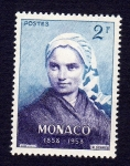 Stamps : Europe : Monaco :  BERNADETTE