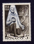 Stamps : Europe : Monaco :  APARICION VIRGEN