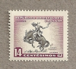 Stamps Uruguay -  La doma