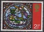 Stamps United Kingdom -  NAVIDAD. VIDRIERAS DE LA CATEDRAL DE CANTERBURY