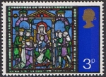 Stamps United Kingdom -  NAVIDAD. VIDRIERAS DE LA CATEDRAL DE CANTERBURY