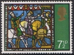 Stamps United Kingdom -  NAVIDAD. VIDRIERAS DE LA CATEDRAL DE CANTERBURY
