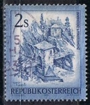 Stamps Austria -  Scott  961  Inn Bridge Alt Finstermunz (2)