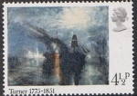 Stamps United Kingdom -  WILLIAM TURNER