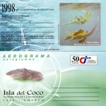 Stamps Costa Rica -  SOBRE DE PRIMER DIA
