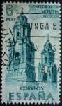 Stamps Spain -  Catedral de Morelia / Méjico