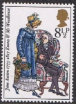 Sellos de Europa - Reino Unido -  BICENTENARIO DEL NACIMIENTO DE JANE AUSTEN