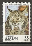 Stamps Spain -  Fauna Española en peligro de extinción. LINCE IBERICO.