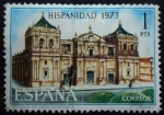Stamps Spain -  Catedral de León / Nicaragua