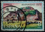 Stamps Spain -  Castillo del Río San Juan / Nicaragua