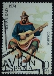 Stamps Spain -  El Gaucho Martín Fierro