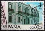 Stamps Spain -  El Cabildo / Uruguay