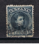 Stamps Spain -  Edifil  244  Emisiones del siglo XX  Alfonso XIII   