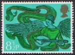 Stamps United Kingdom -  NAVIDAD. ÁNGELES MÚSICOS