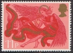 Stamps United Kingdom -  NAVIDAD. ÁNGELES MÚSICOS