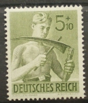 Stamps Germany -  9º aniversario fundacion armada del trabajo