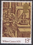 Stamps United Kingdom -  500º ANIV DE LA IMPRESIÓN DEL PRIMER LIBRO EN INGLATERRA