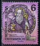 Stamps Austria -  Scott  1601  Stained glass, Mariastrn-Gwiggen