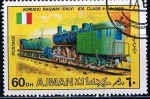 Stamps United Arab Emirates -  Adriatic Railway  (italia)