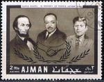 Stamps : Asia : United_Arab_Emirates :  Martin Luter King