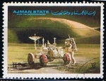 Stamps United Arab Emirates -  Veiculo Espacial