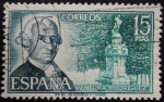 Stamps Spain -  Ventura Rodríguez (1717-1785)