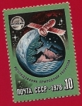 Stamps Russia -  Investigación de la tierra desde el espacio