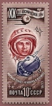Sellos de Europa - Rusia -  Gagarin y Vostok 1
