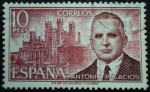 Stamps Spain -  Antonio Palacios Ramilo (1876-1945)