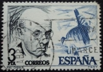 Stamps Spain -  Pau Casals y Defilló (1876-1973)