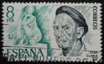 Stamps Spain -  José Clará y Ayats (1878-1958)