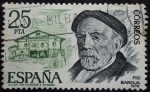 Stamps Spain -  Pío Baroja y Nessi (1872-1956)