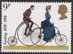 Stamps United Kingdom -  CENT DEL TOURING CLUB CICLISTA