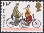 Stamps United Kingdom -  CENT DEL TOURING CLUB CICLISTA