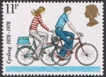 Stamps United Kingdom -  CENT DEL TOURING CLUB CICLISTA