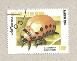 Stamps Africa - Benin -  Larva de Leptinotarsa decemlineata