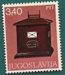 Stamps Yugoslavia -  Comunicaciones - Buzón de correos