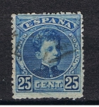 Stamps Spain -  Edifil  248  Emisiones del siglo XX  Alfonso XIII   
