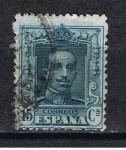 Stamps Spain -  Edifil  315  Alfonso XIII   