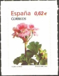 Stamps Spain -  4469 - flor un geranio