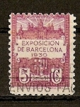Stamps Spain -  Exposicion de Barcelona 1930.