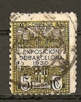 Stamps : Europe : Spain :  Exposicion de Barcelona 1930.