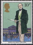 Stamps United Kingdom -  100º ANIV DE LA MUERTE DE SIR ROWLAND HILL. RESERVADO