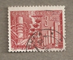 Stamps : Europe : Czechoslovakia :  Fábricas